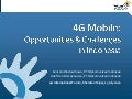 4G Mobile Opportunities & Challenges in Indonesia