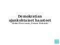 Kuntademokratian tulevaisuus