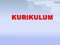Kurikulum