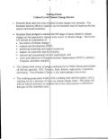 Talking Points- Cabinet Level Climate Change Review