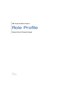 Role Profile Organizational Change Manager