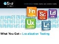 What You Get - Localization Testing