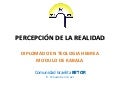Percepción de la Realidad - Lección 1