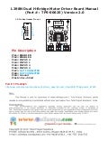 L298 n dual h bridge motor driver board manual