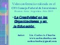 La Creatividad en las Organizaciones y en la Educación