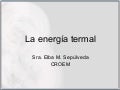 Energía termal