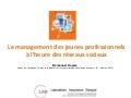 Le management des jeunes professionnels à l&rsquo;heure des réseaux sociaux