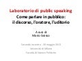 Public speaking - Come parlare in pubblico: il discorso, l’…