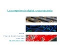 La competencia digital, una propuesta