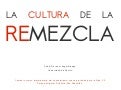 La cultura de la remezcla