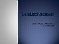 La electricidad
