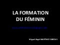 La formation du féminin