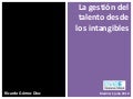 La gestión del talento desde los intangibles