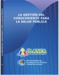 La gestion del conocimiento para la salud publica