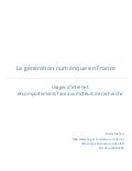 La génération numérique en france. usages d&rsquo;internet et comportements face aux moteurs de recherche. sophie mateo