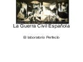 La guerra civil española