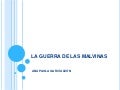 La guerra de las malvinas