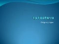 La guitarra