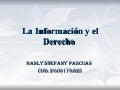La InformacióN Y El Derecho