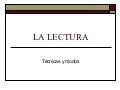 La lectura