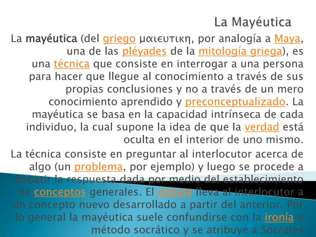 Mayéutica
