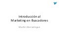 Introducción al Marketing en Buscadores