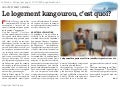Le presse en parle : le logement kangourou dans La Meuse du 7 juillet 09