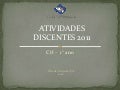 Produção discente: releituras de obras de arte