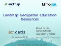 Landmap CETIS 2012