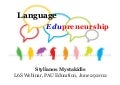 Language Edupreneurship