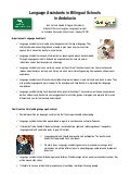 Language Assistants in bilingual schools