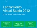 Lanzamiento Visual Studio 2012 - ALM