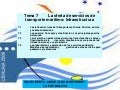 La oferta de servicios maritimos