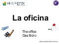 La oficina - office tools in spanish - free online spanish flashcards for learning basic vocabulary