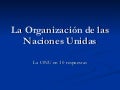 La Onu En10respuestas