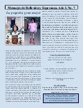 MENSAJES DE REFLEXIÓN Y ESPERANZA. AÑO I. No. 7. "LA PEQUEÑA GRAN MUJER"