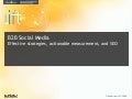Evan LaPointe: B2B & Social Media: Performance, Measurements, and SEO Benefits