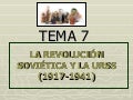 La RevolucióN SoviéTica