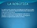 La robotica