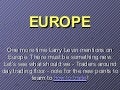 Day Trading Blog :  Europe