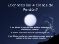 Las 4 clases de perdon 