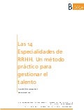 Las 14 especialidades de RH. BLEIN Consulting