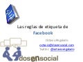 Las reglas de etiqueta de Facebook