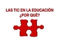 Las TIC en la educación