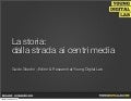 La storia dalla strada ai centri media – Guido Ghedin