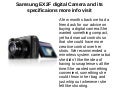 Latest digitel camera