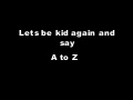 Latin Alphabet With Clothes Pin A 2 Z