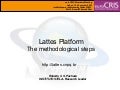 Lattes Platform: the Methodological Steps