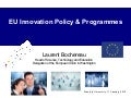 EU Innovation Policy - Laurent Bochereau - European Commission - Stanford - Jan 11 2010