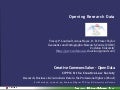 Opening Research Data